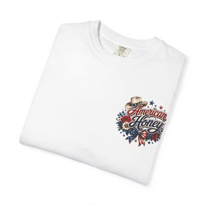 Sweet Land of Liberty Shirt | Patriotic Western Graphic Tee | American Honey Cowgirl Fourth of July Shirt