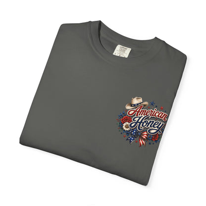 Sweet Land of Liberty Shirt | Patriotic Western Graphic Tee | American Honey Cowgirl Fourth of July Shirt