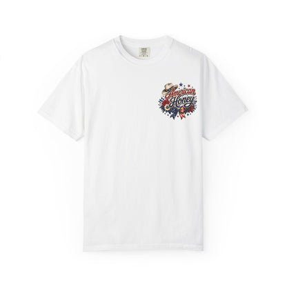 Sweet Land of Liberty Shirt | Patriotic Western Graphic Tee | American Honey Cowgirl Fourth of July Shirt