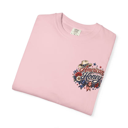 Sweet Land of Liberty Shirt | Patriotic Western Graphic Tee | American Honey Cowgirl Fourth of July Shirt