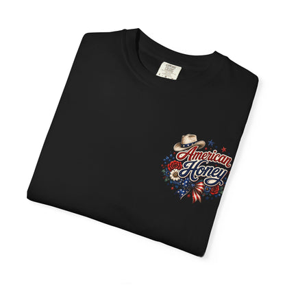 Sweet Land of Liberty Shirt | Patriotic Western Graphic Tee | American Honey Cowgirl Fourth of July Shirt