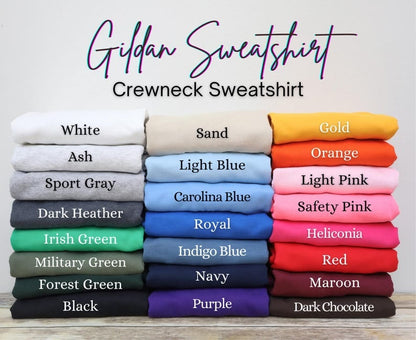 Custom Gymnastics Mama Sweatshirt – Personalized Sleeve Name & Glitter Options