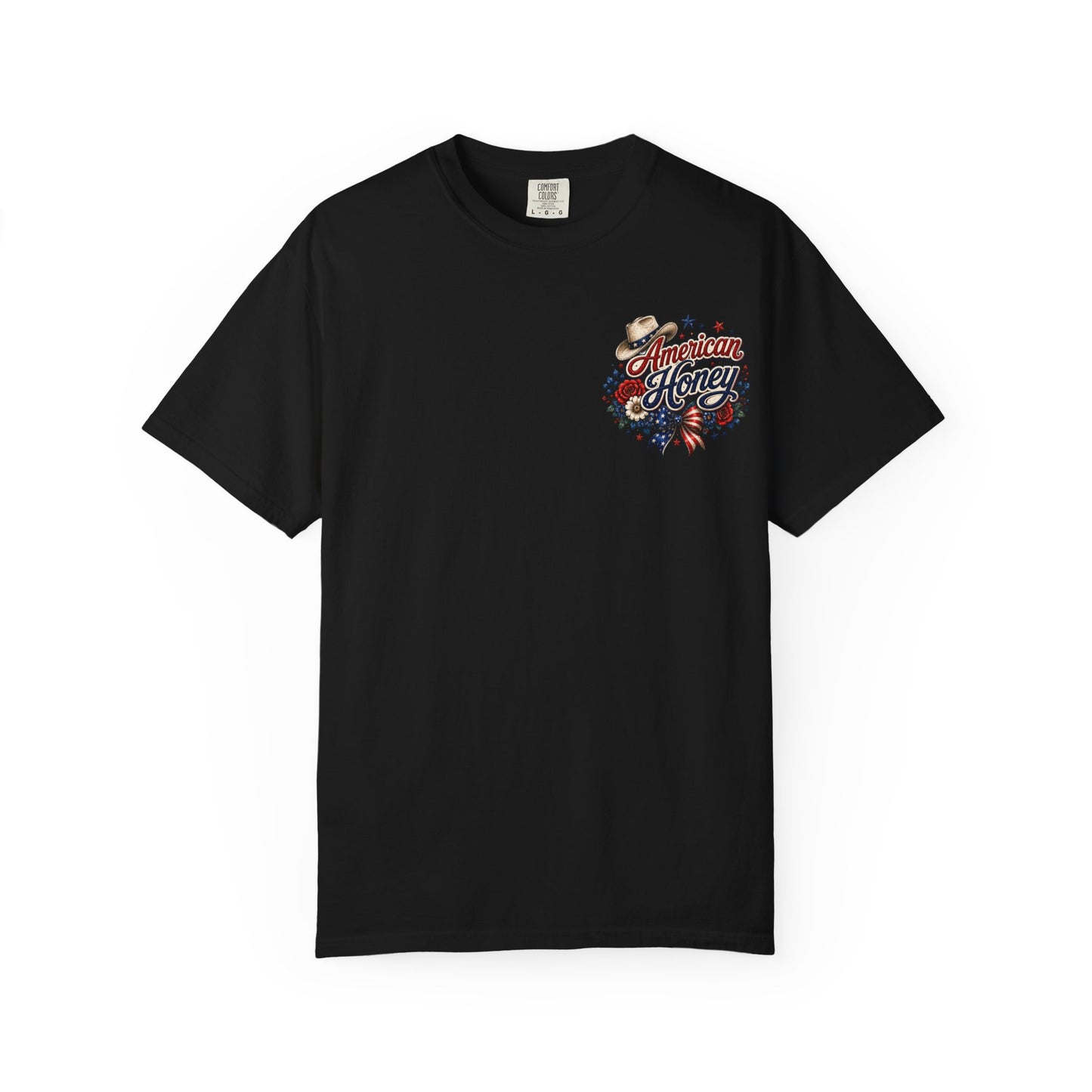 Sweet Land of Liberty Shirt | Patriotic Western Graphic Tee | American Honey Cowgirl Fourth of July Shirt