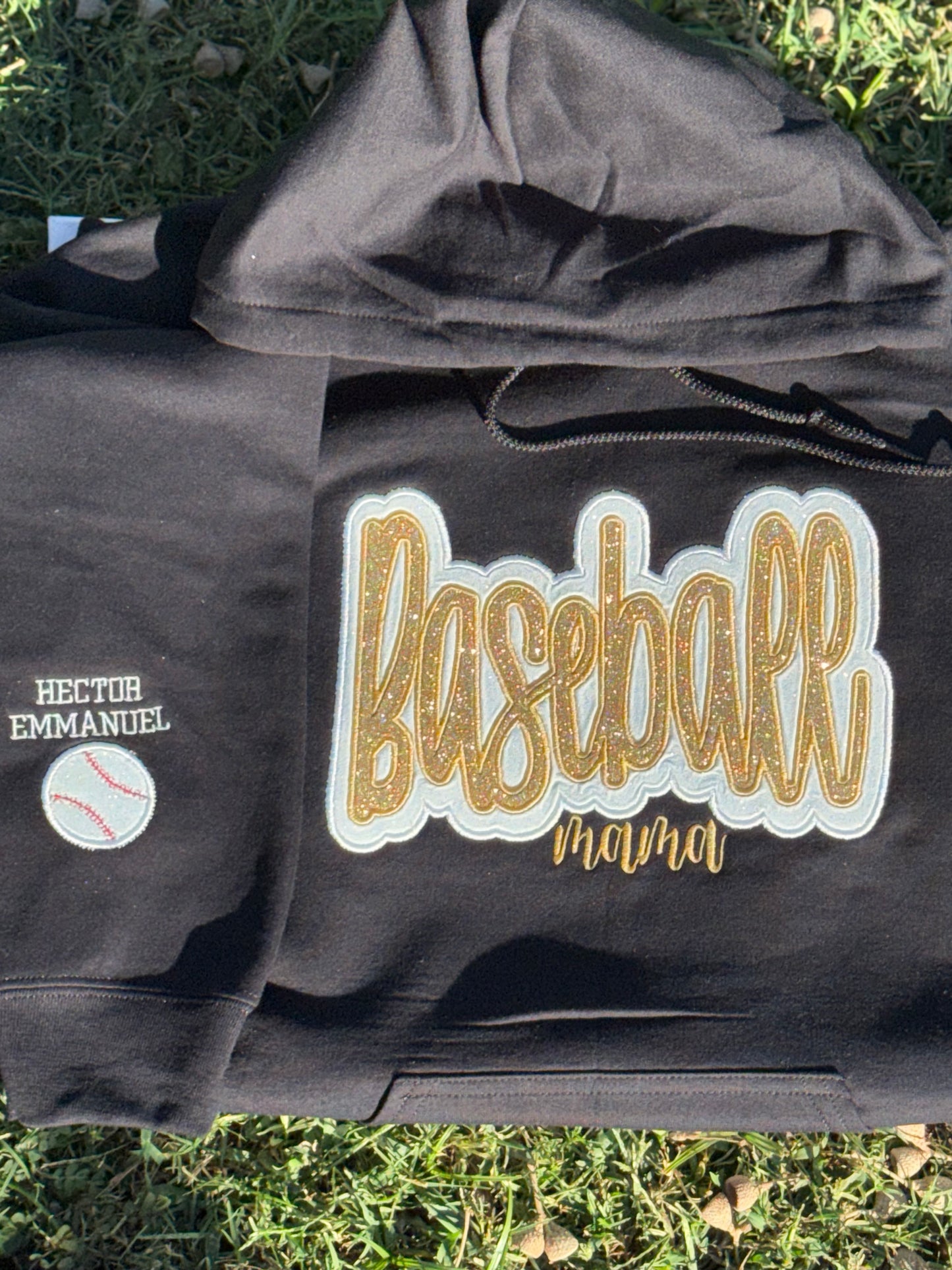 Personalized Baseball Mama Sweatshirt or Hoodie ⚾✨