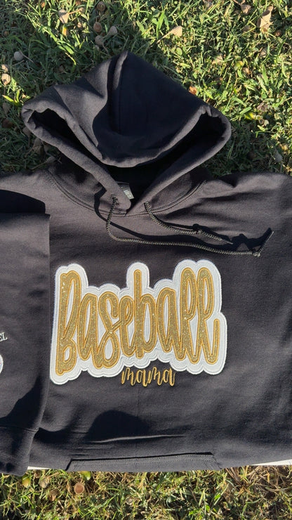 Personalized Baseball Mama Sweatshirt or Hoodie ⚾✨