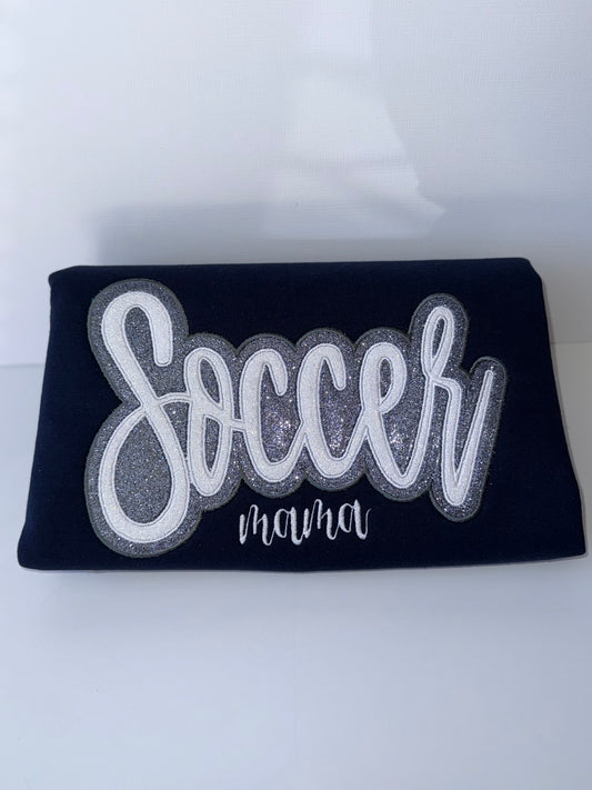 Personalized Soccer Mama Sweatshirt or Hoodie ⚽✨