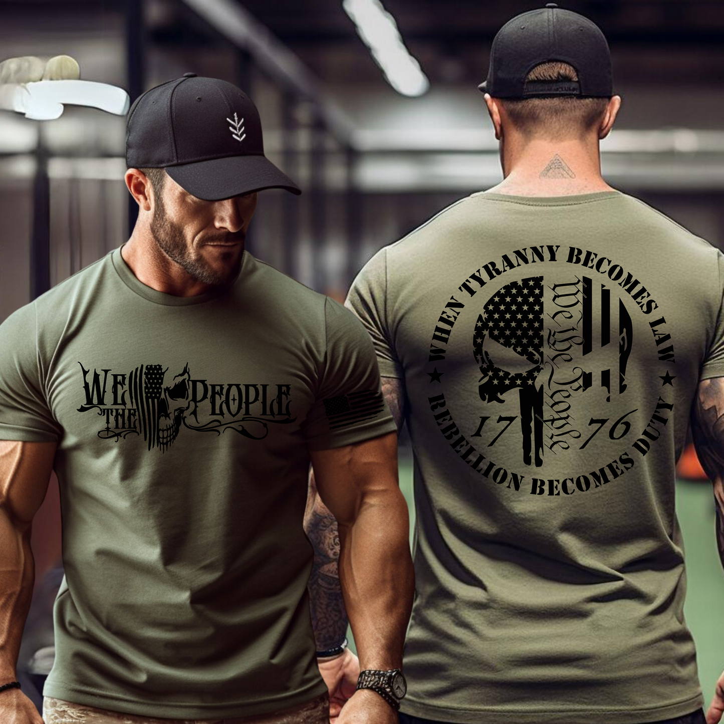"When Tyranny Becomes Law, Rebellion Becomes Duty" Men's Patriotic T-Shirt – Liberty & Freedom Tee