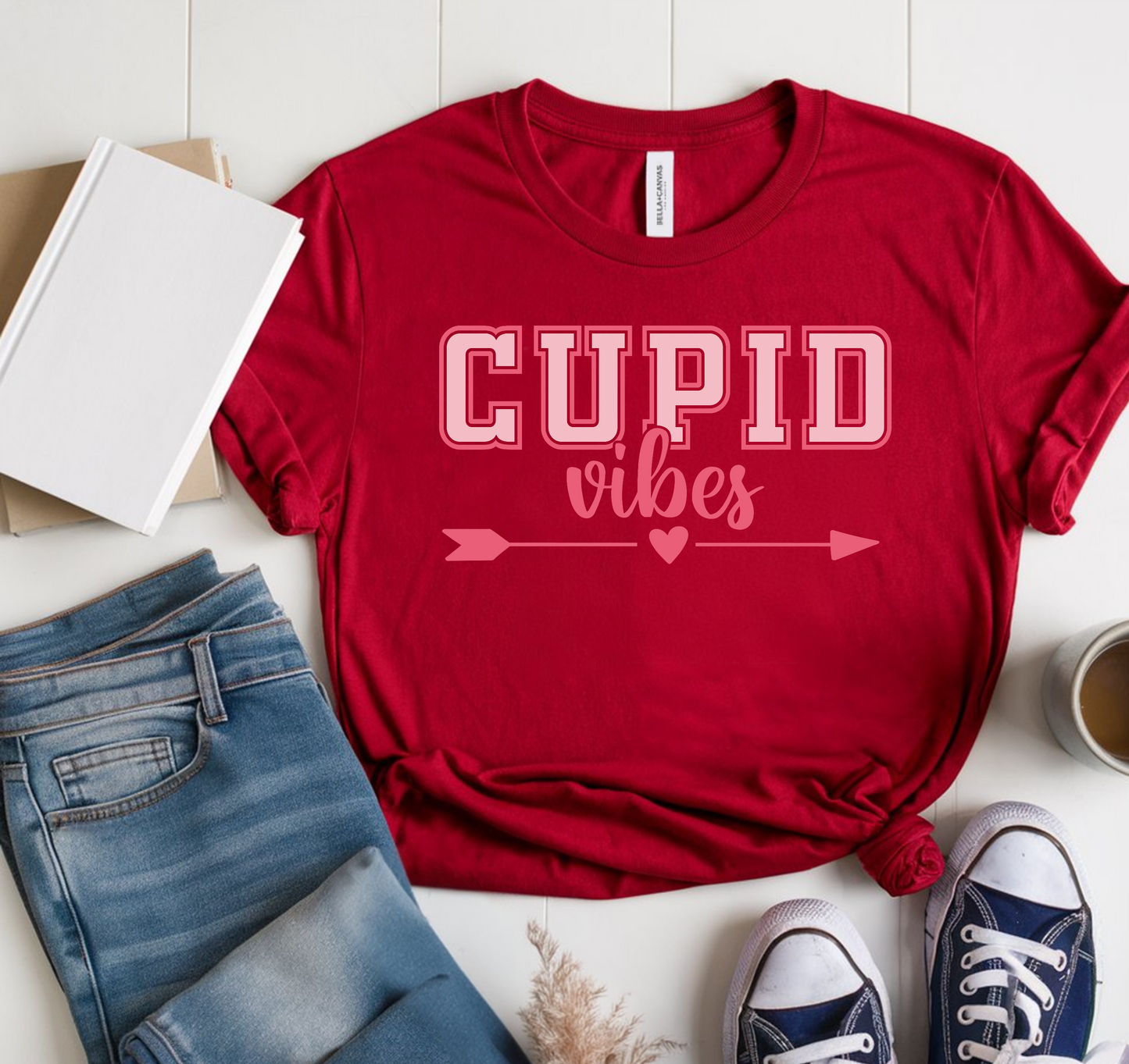 Cupid Love Women's Graphic Tee – Sweet, Stylish, and Irresistibly Charming!