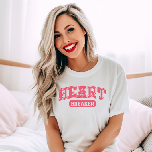 Heartbreaker Women's Graphic Tee – Bold, Stylish, and Unapologetically Cool!