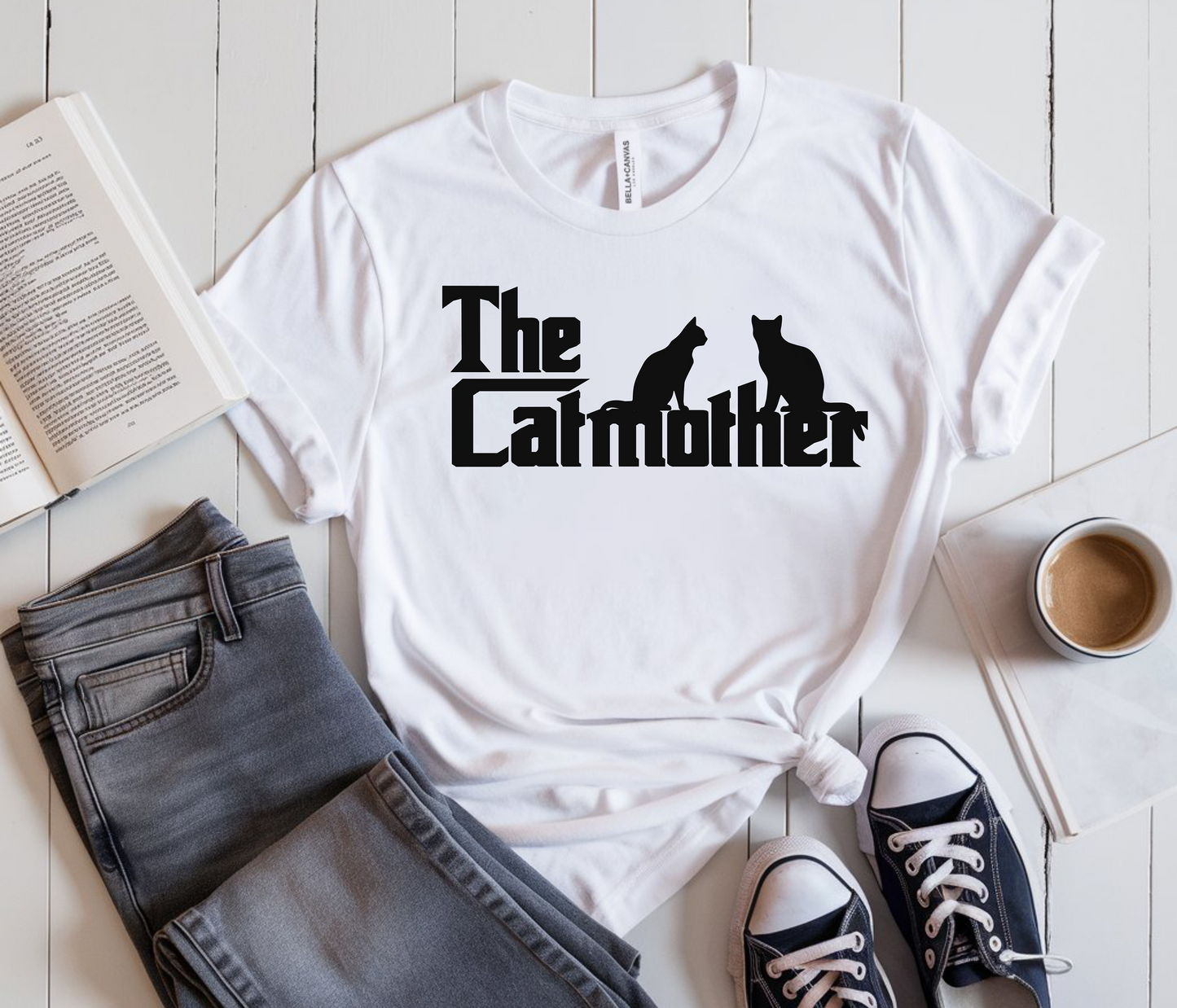 The Cat Mother Personalized T-Shirt or Hoodie – Purr-fect Gift for Cat Lovers