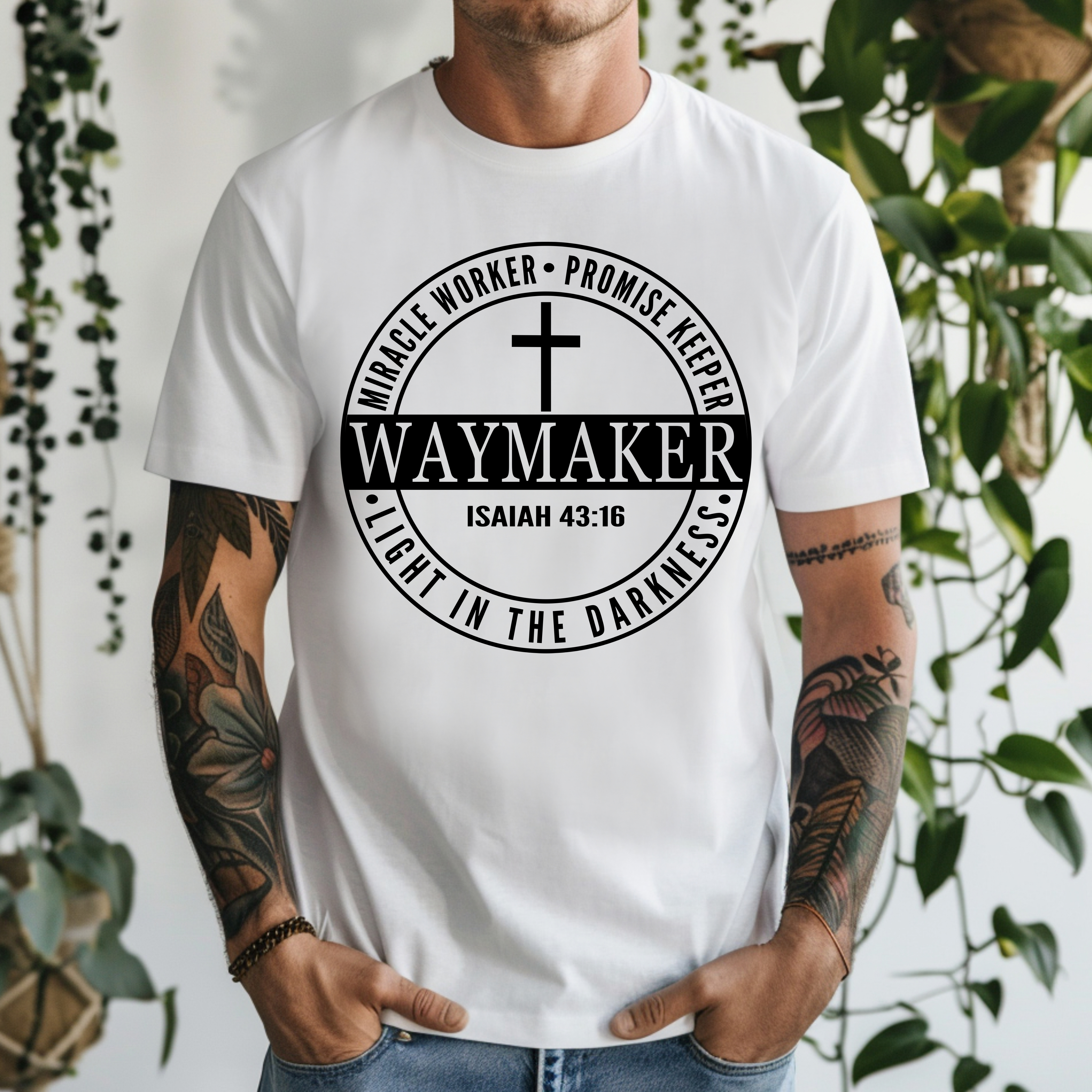 Waymaker Inspirational Men's T-Shirt – Thread Designs & Custom Studio