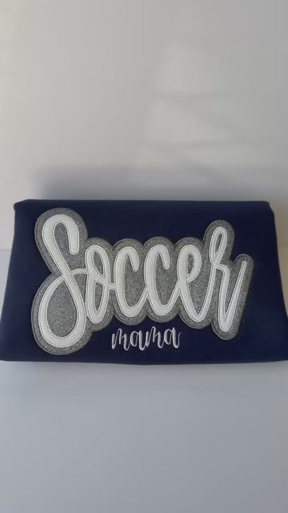 Personalized Soccer Mama Sweatshirt or Hoodie ⚽✨